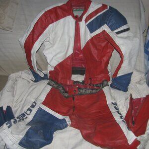 vintage Dainese Motocycle leather suit